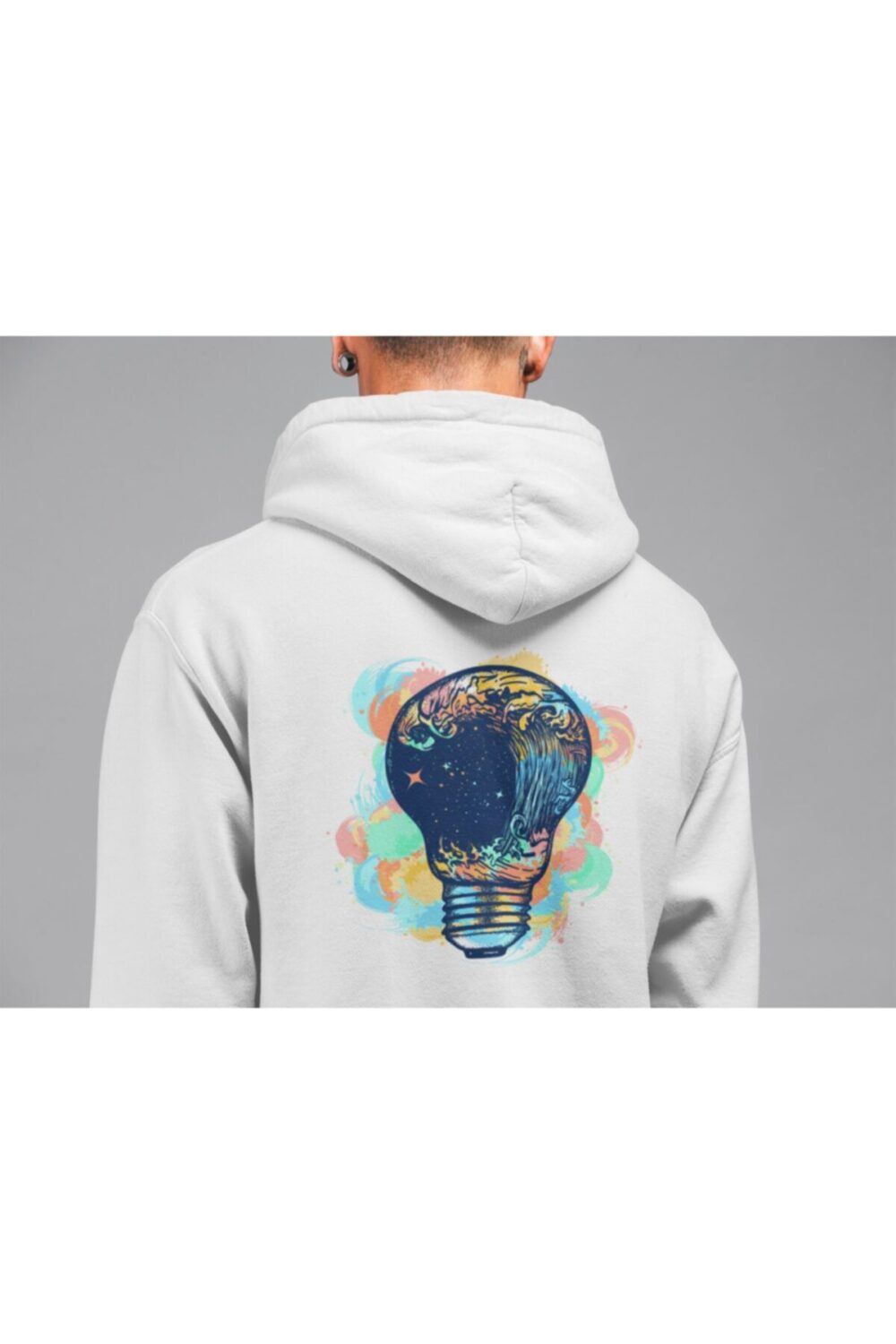 Beyaz Light Bulb Sweatshirt Hoodie