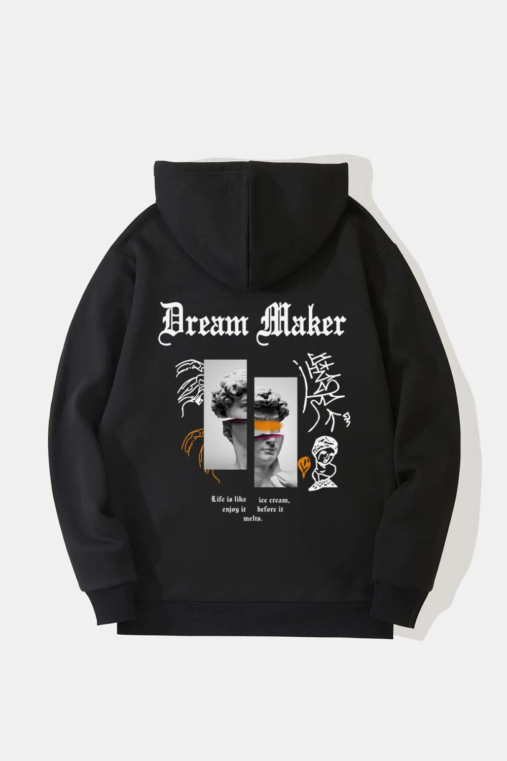 Dream Maker Tasarım Kapüşonlu Sweatshirt