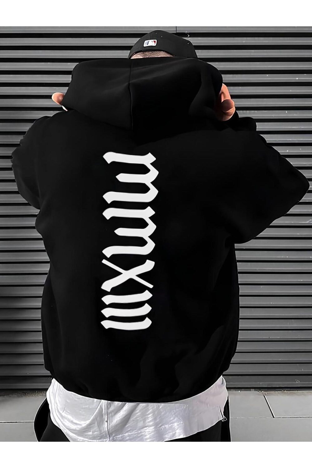 Erkek MMXIII Tasarım Kapüşonlu Sweatshirt Hoodie