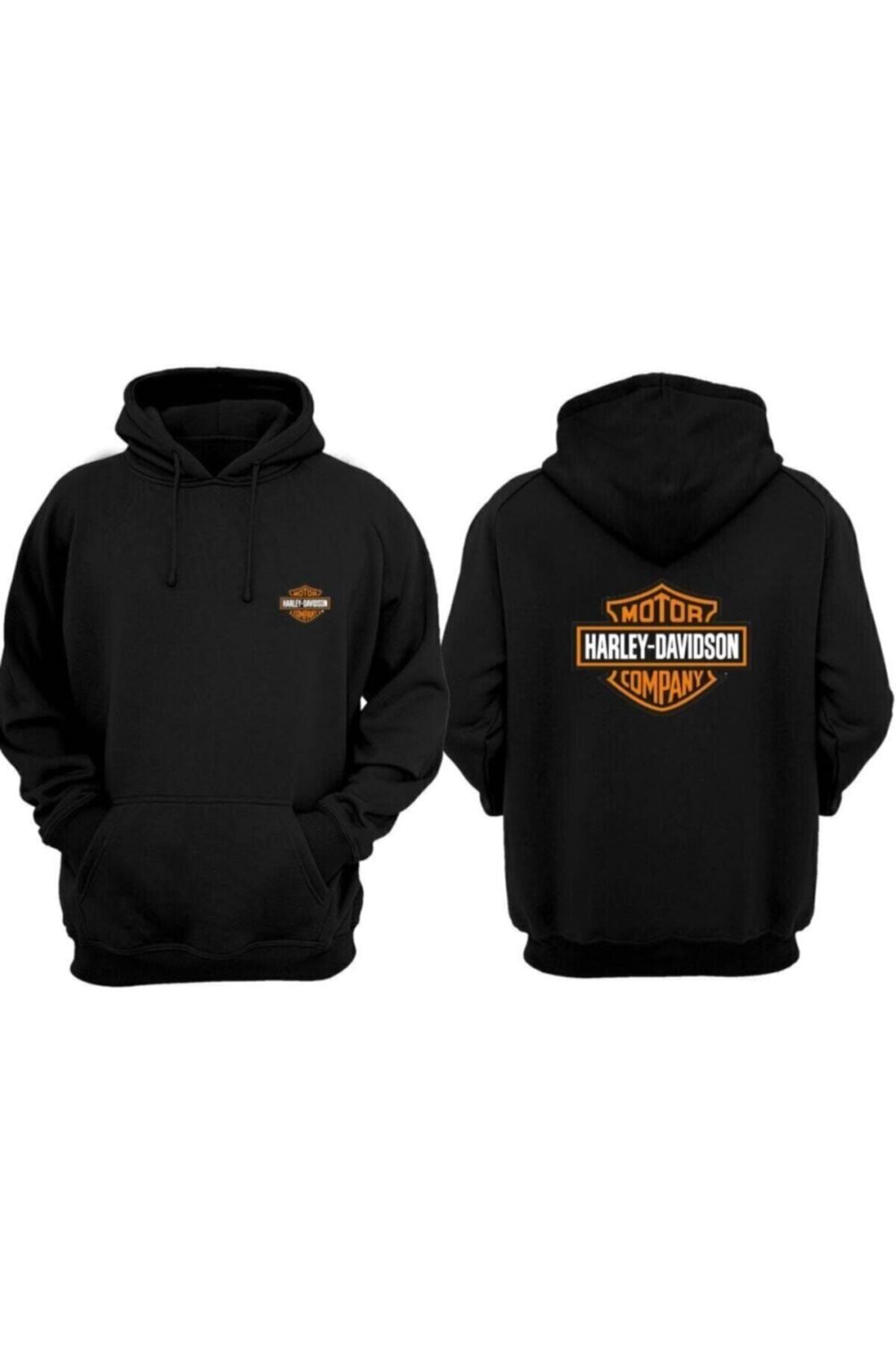 Nvm Harley Davidson Motor Baskili Hoodie Sweatshirt Kapşonlu