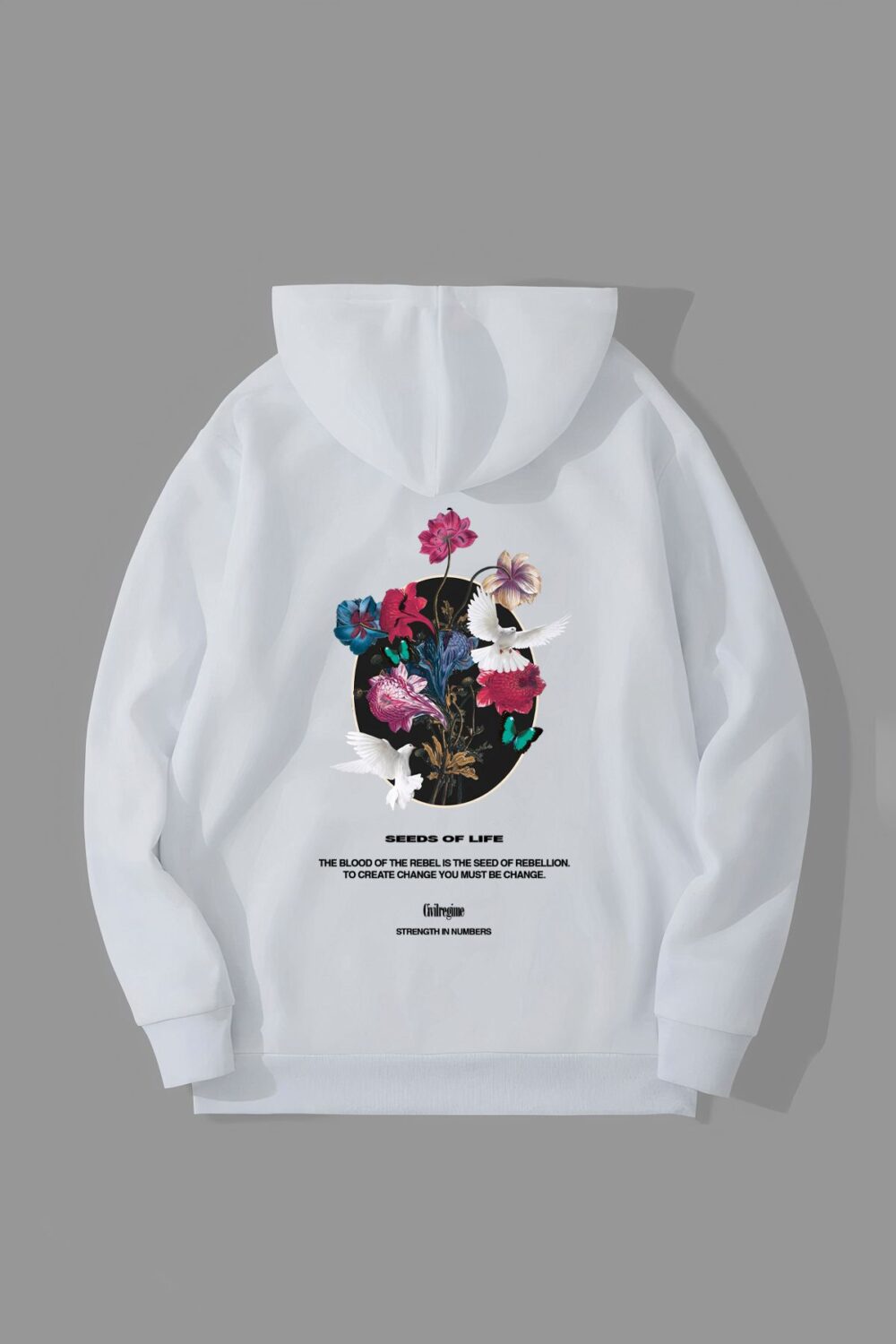 Seeds Of Life Tasarım Kapüşonlu Swetshirt Hoodie