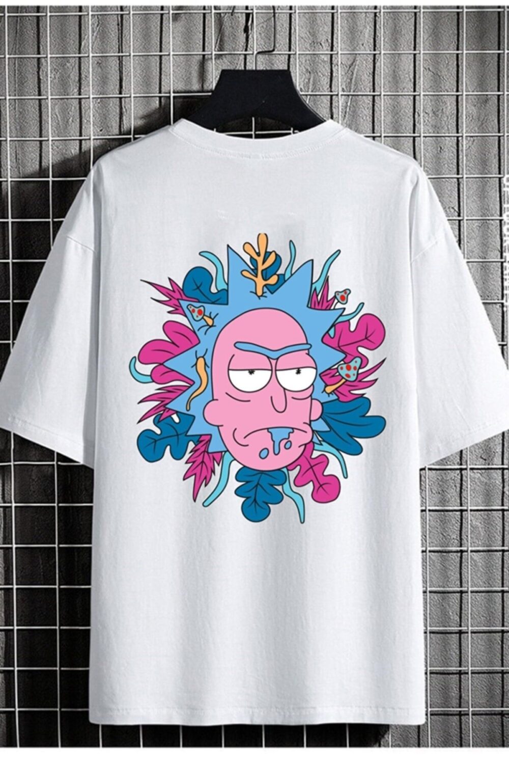 Unisex Rick And Morty Beyaz Tshirt